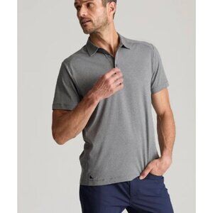 UNTUCKIT performance polo in gray size M